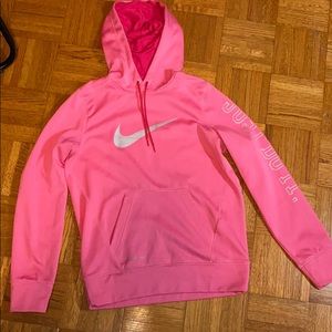Nike pink women’s sweatshirt